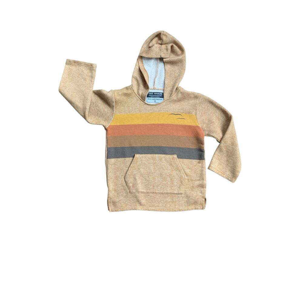 Tiny Whales Sunset Hoodie Sweatshirt
